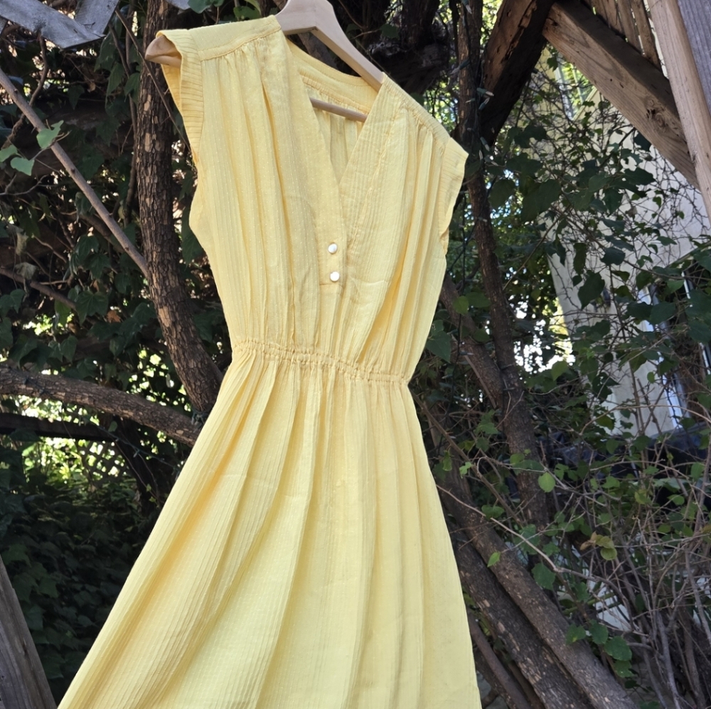 Vintage 70s Summer Dress Xs S